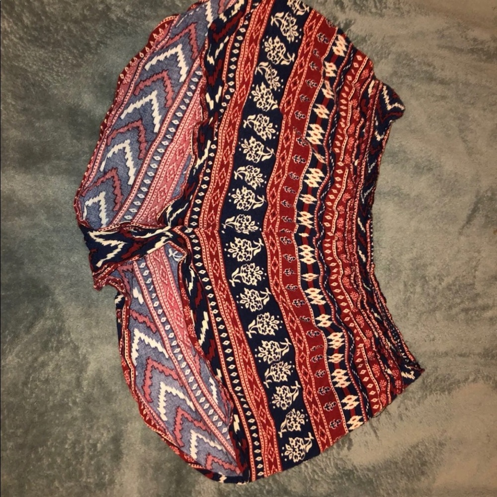 Forever 21 tribal print shorts